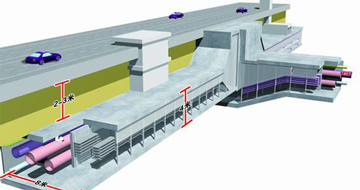 藍(lán)英裝備承攬渾南管廊工程建設(shè)項目